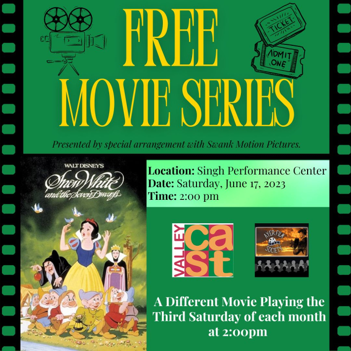 Free Movie Series Presented by ValleyCAST & the Ayer Film Society | Snow White and the Seven Dwarfs (1937)